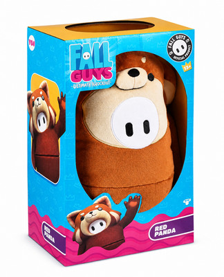 Fall Guys Red Panda 12'' Medium Plush Collectible Soft Toy