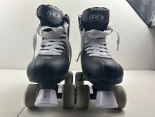 Roller Derby - Roller Star - 600 Patines Cuádruples - Retro Negro - Cuero - Usado