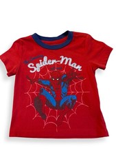 2012 The Amazing Spider-Man Red Vtg T-shirt Y2K Boys Toddler 18M