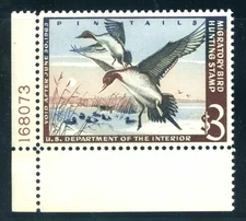 RW29, 1962 Duck Stamp, PSE Graded XF-Sup 95 NH Certificate, SMQ $225