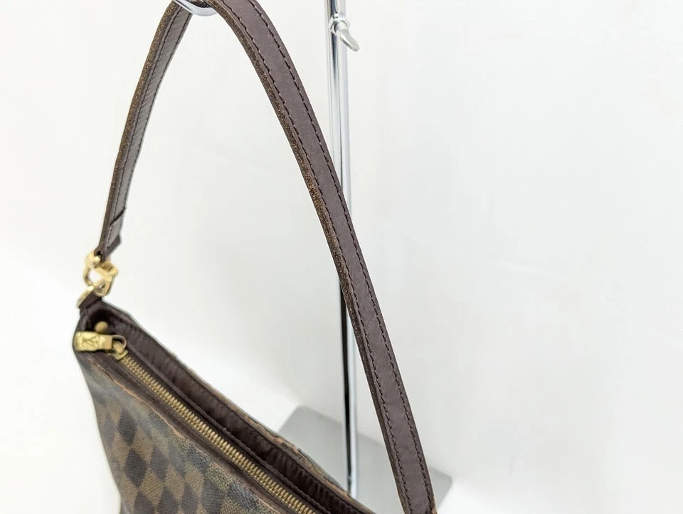Borsa a mano Louis Vuitton Illovo PM Damier Ebene marrone N51996 DU0085... - Immagine 2 di 4