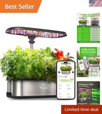 12 Pods Smart Herb Garden, WiFi Controlled Indoor Kit 21.94 per gallon