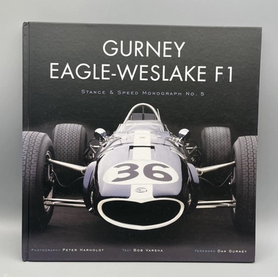 #ad #ad GURNEY EAGLE WESLAKE F1: Stance amp; Speed Monograph No. 5 SIGNED by Dan Gurney $200.00