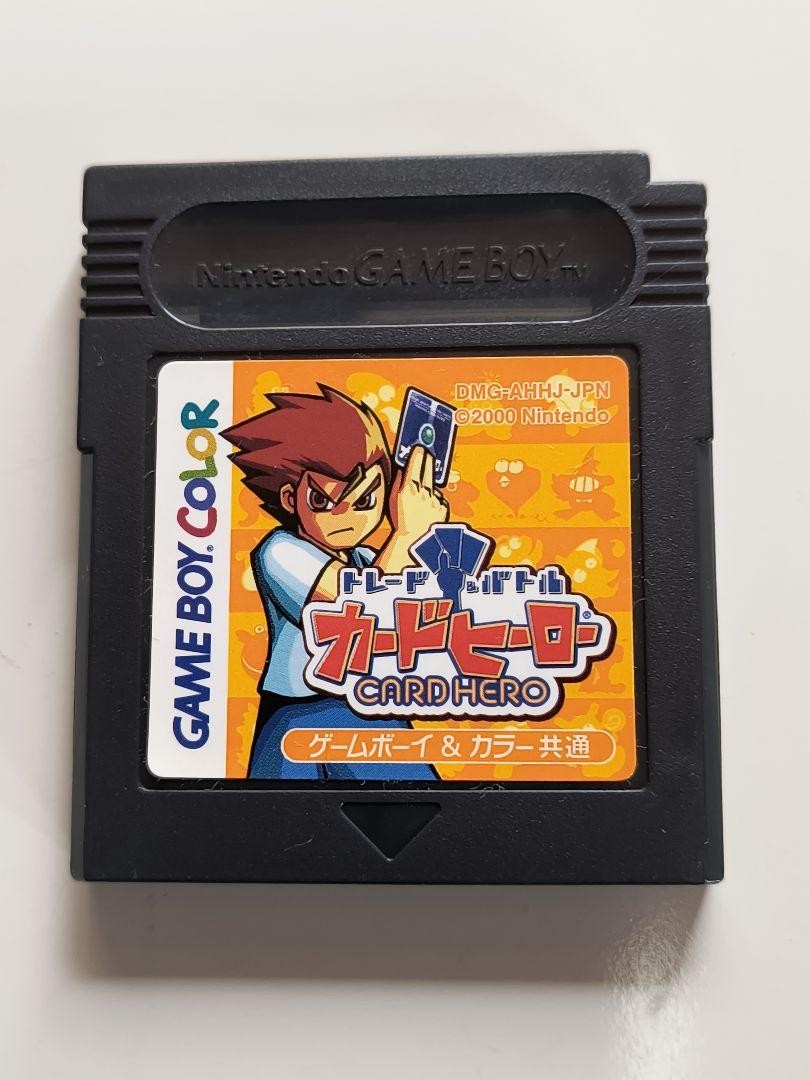 Card Hero Nintendo Gameboy Color Japanese Game Boy GBC USED Japan