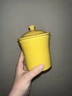 Fiestaware Yellow Jam Jar Mini Canister HRC Fiesta Small Excellent Condition
