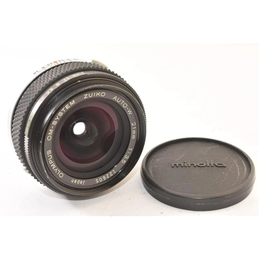 Objectif Olympus OM 21mm F/2 – Monture Manuelle – Bon état – Rare
