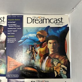 Lot of 8 Official Sega Dreamcast Magazine Demo Discs Vol. 4 5 6 7 8 9 10 & 11