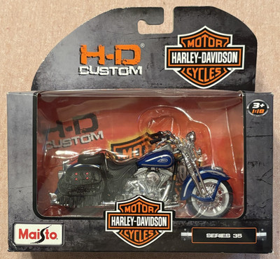 NIB MAISTO 2018 HARLEY DAVIDSON SERIES 35 1999 FLSTS HERITAGE SOFTAIL SPRINGER