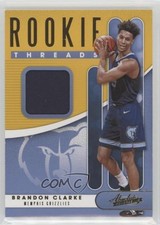 2019-20 Panini Absolute Memorabilia Rookie Threads Level 1 Brandon Clarke 0nr3