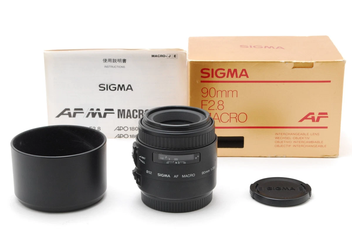 Sigma f/2.8 90mm Focal Camera Lenses for sale | eBay