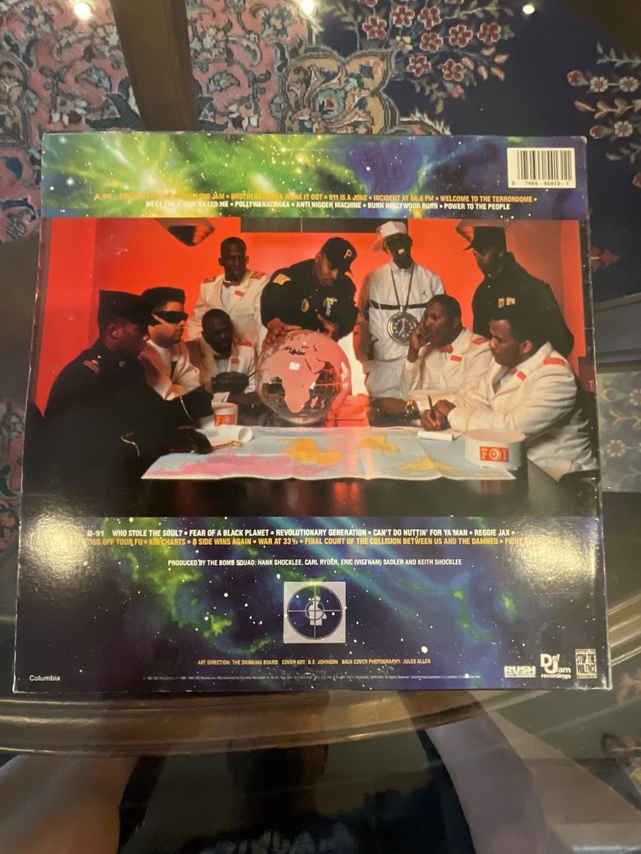 欧LP Public Enemy Fear Of A Black Planet 00602537998647 Def Jam Recordings,  /00260 Public Enemy: Fear Of A Black Planet LP - Def Jam | Official