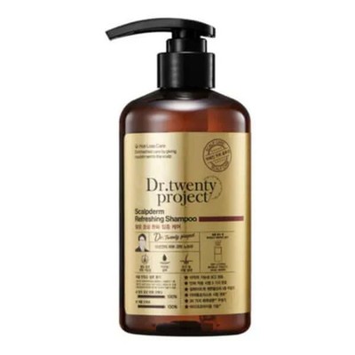Dr.Twenty Project Scalpderm Refreshing Shampoo - 500ml  K-BEAUTY