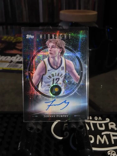 Topps 2025-26 Midnight Oil Marks Johnny Furphy Autograph Indiana Pacers #MO-JF