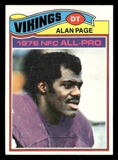 1977 Topps #230 Alan Page