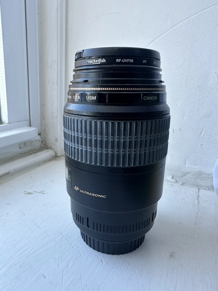 Canon EF f/2.8 100mm Focal Macro/Close Up Lenses for sale | eBay