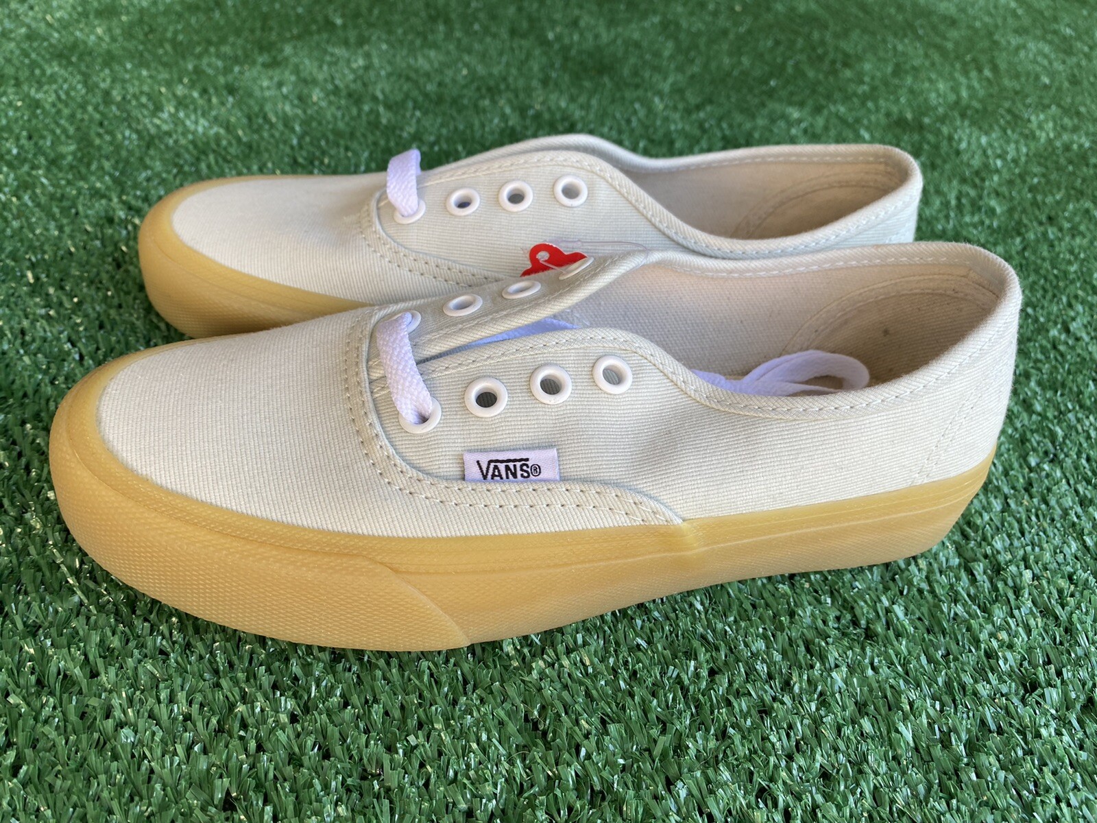 vans authentic blue flower gum