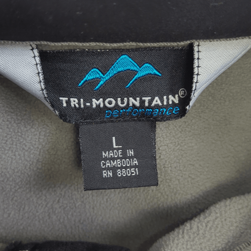 Tri-Mountain Performance Men’s Large Agricultural Fleece Lined Jacket Full Zip - Picture 3 of 8