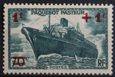 1941 FRANCE Y & T N° 502 Neuf *  AVEC TRACE CHARNIERE