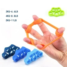 3pcs Hand Grip Strength Power Trainer Gripper Strengthener Adjustable Gym Exerci