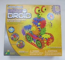 Techno Gears Dizzy Droid Robot Gears Construction Set STEM Build 80+ Pieces 2018