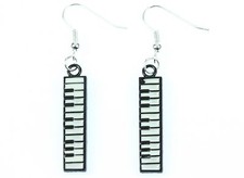 Ohrringe Ohrring Tastatur Klaviatur Manual Klavier Orgel Piano Flügel Pianist(MB