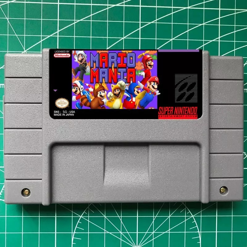 MARI O MANIA- For USA Ntsc Console Version SNES
