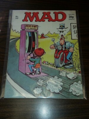 MAD #146 DRIVE O-MAT TEST YOUR SKILL US MAGAZINE  = 