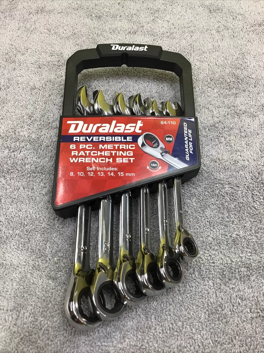 Duralast 6 pc cheap ratcheting wrench set