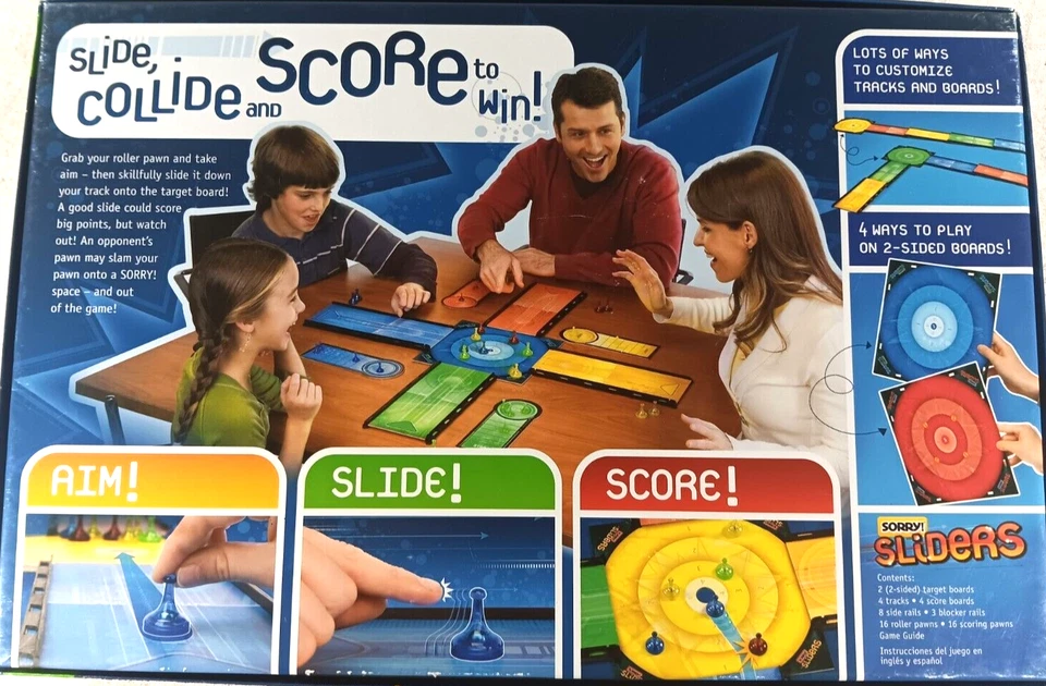 Sorry! Sliders Board Game Parker Brothers by Hasbro circa 2008 - Image 3 of 4