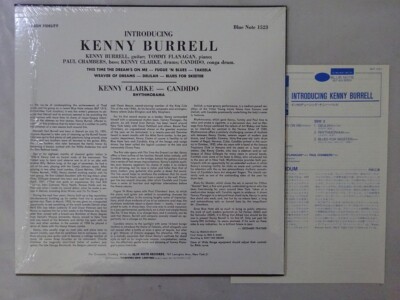 Kenny Burrell Introducing Kenny ~ Blue Note BLP 1523 Japan promo