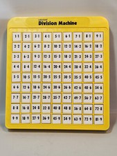 Lakeshore Division Math Machine Push Button Home School Division Facts 1 - 9