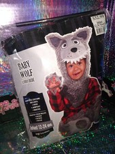   Baby Wolf     Halloween/Fairytale Costume Boy/Girl Toddler Size 1-2 yrs. Old 