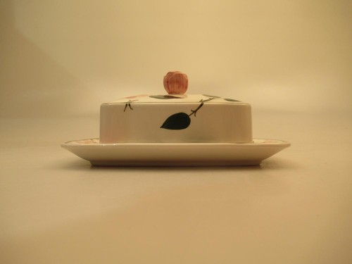 Porzellan - Villeroy & Boch - Serie Wildrose : Butterdose - 20,5x17x14x10x2,5 cm - Bild 9 von 9