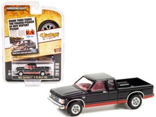  GREENLIGHT 1983 CHEVROLET S-10 PICKUP BLACK VINTAGE AD CARS 39080 E CHEVY