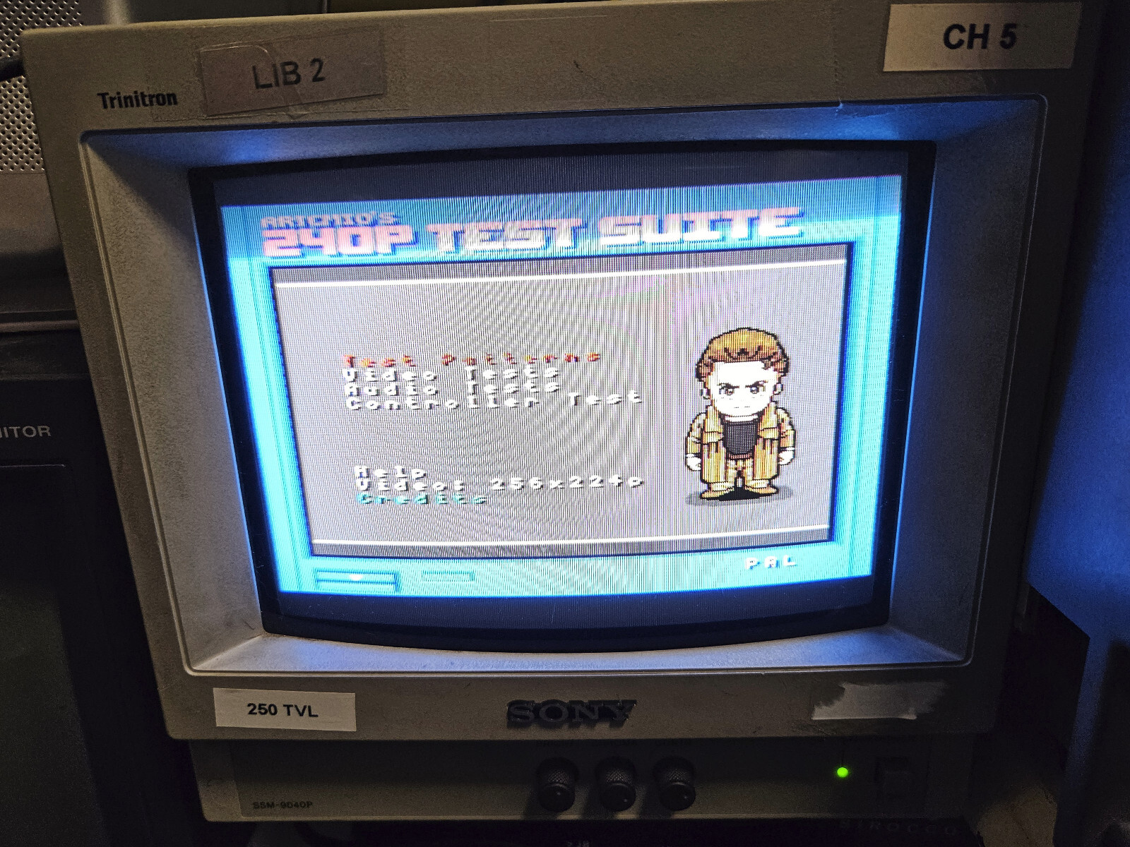 SONY SSM-9040P - 9" INCH 250 TVL PVM BROADCAST MONITOR CRT #HDW PAL
