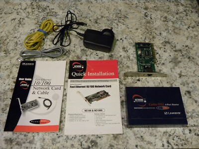 Linksys Network Everywhere NR041 4-Port Fast Managed  Cable/DSL Router