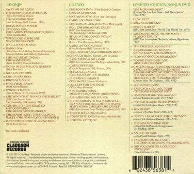 CHRONICLES: 60 YEARS OF THE CHIEFTAINS [11/12] * NEW CD