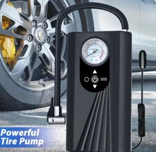 Car Tyre Air Compressor Inflator Pump Auto Digital Cordless USB Rechargeable