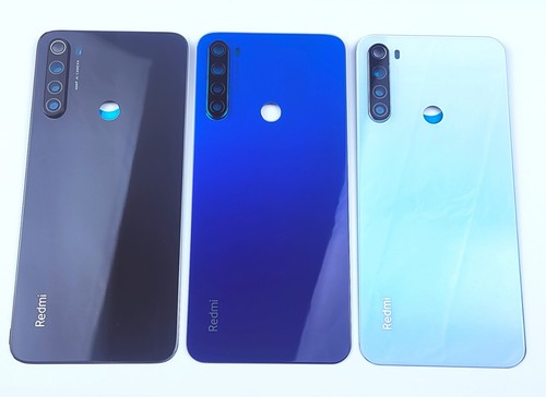 Vitre Arrière Avec Lentille Caméra Pour Redmi Note 13 5G - Bleu - Cache Batterie Inclus