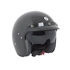 Sparco CLUB J-1 Carbon Open Face Helmet ECE (XS)