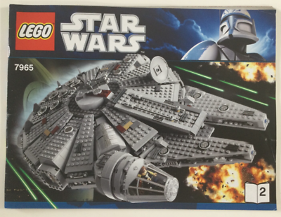 Star Wars: Millennium Falcon (7965) Instruction Booklet UK
