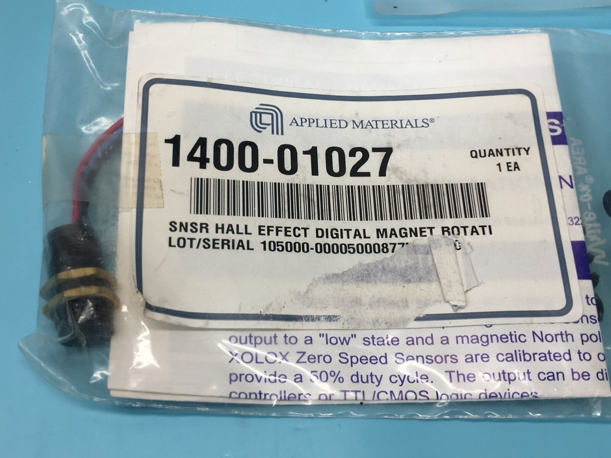 Digital AMAT 1400-01027 SENSOR HALL EFFECT DIGITAL MAGNET + AMAT