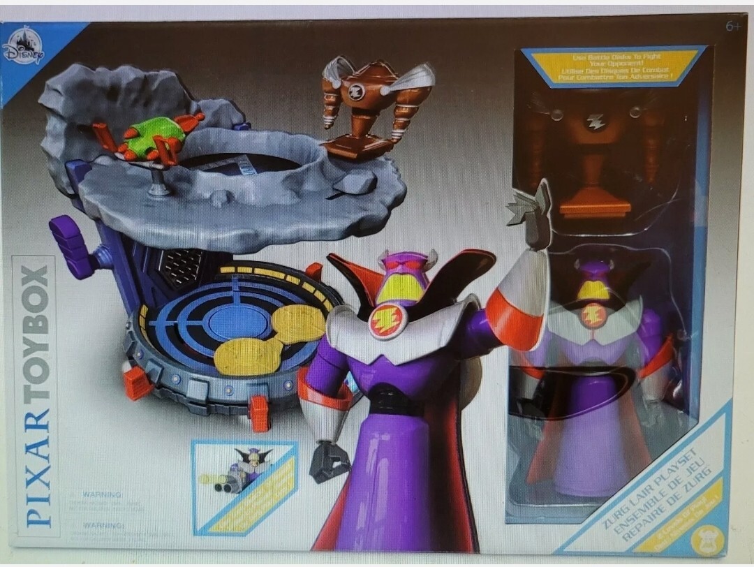 Disney Store Toy Story Zurg Lair Play Set from Pixar Toybox NEW