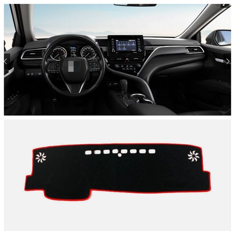 Custom Fit Dash Mat Sun Pad for Toyota Camry 2018-2024 Dashboard Cover
