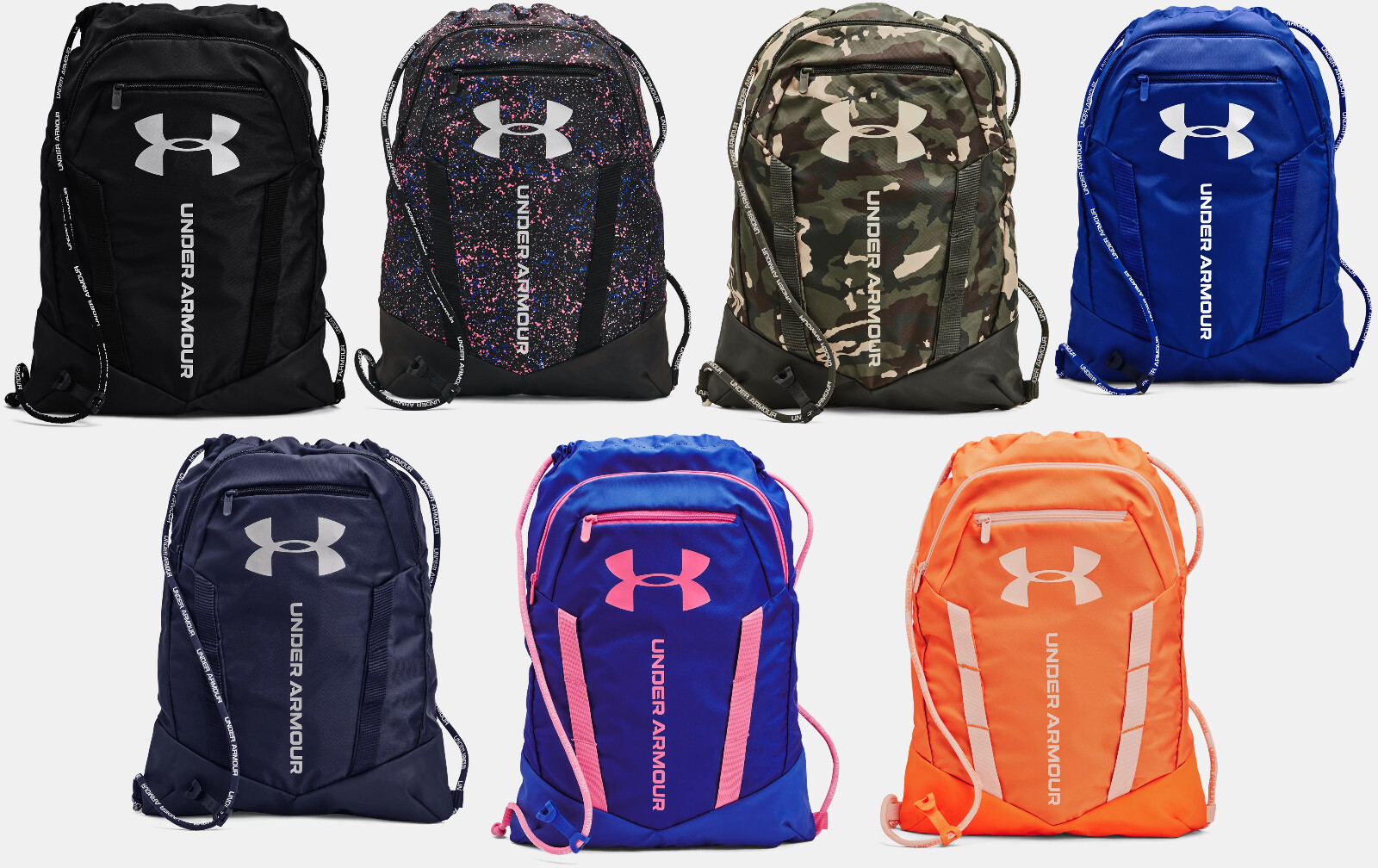 Under Armour UA Undeniable Sackpack Drawstring Backpack Sack Pack Sport Gym  Bag