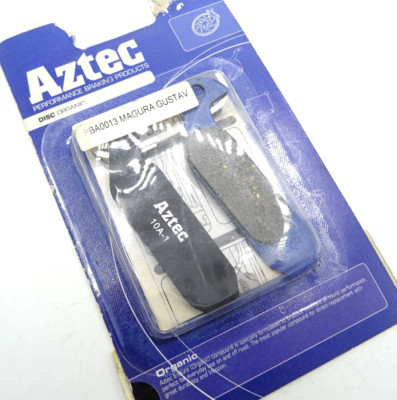Aztec PBA0013 Organic MTB Fahrrad Scheibenbremsbeläge Magura Gustav MSC NOS Di-42-E4