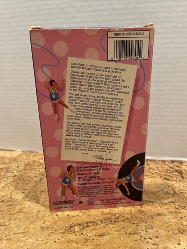 Richard Simmons - Sweatin to the Oldies 2 (VHS, 1993) Vintage Aerobic VHS - Picture 3 of 4