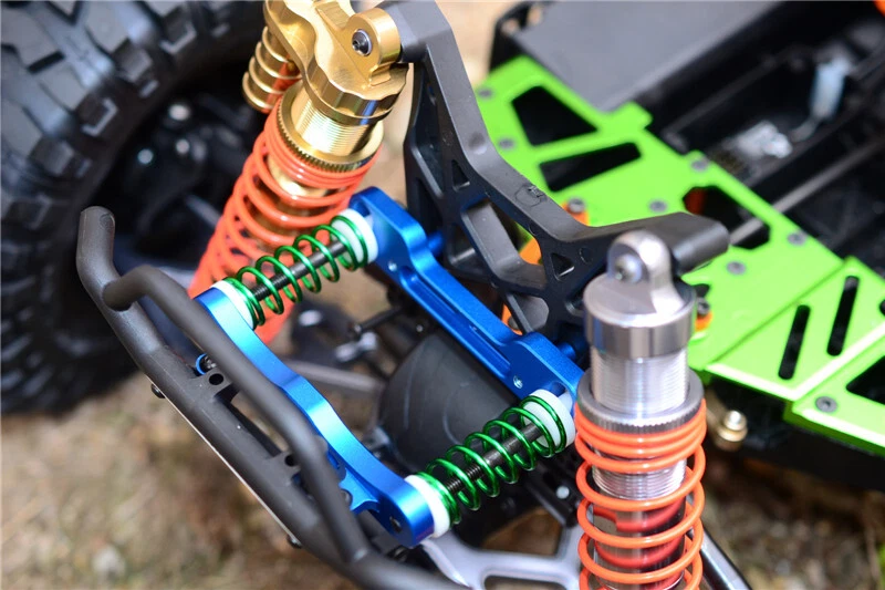 Aluminum Front Bumper with Spring Absorber for 1/8 RC Car Yeti XL 1:8 RC Truck - Image 2 of 2