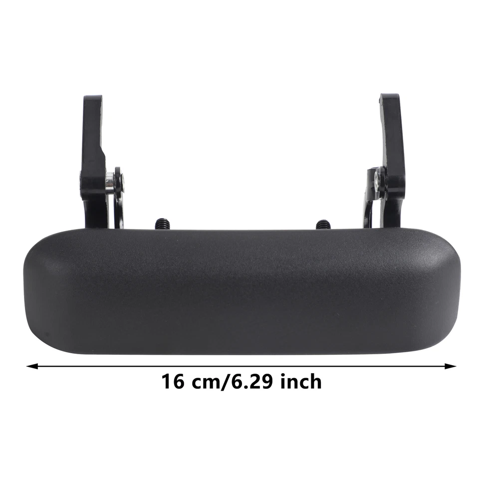 Manija de cierre de puerta trasera para Ford Ranger 1998-2011 plástico negro Foto 2 de 4