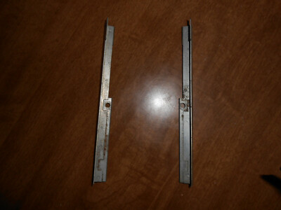 Seeburg 3W1 Wallbox Left and Right Curved Glass Holders Brackets
